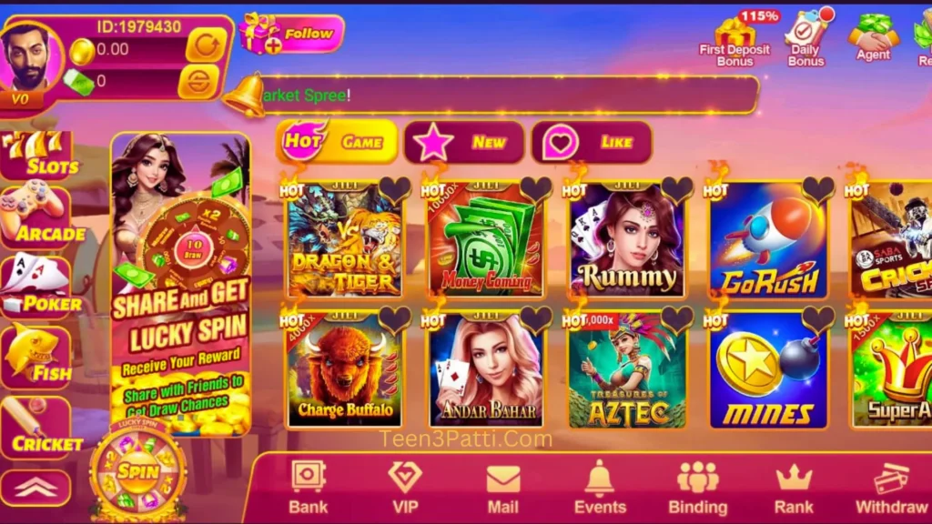 Rupee Slots Download 