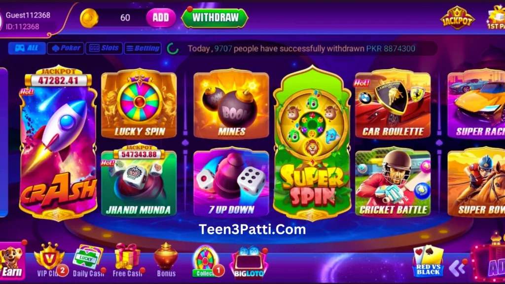 3A Teen Patti Games 