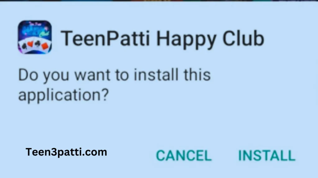 Teen PATTI HAPPY CLUB 2025