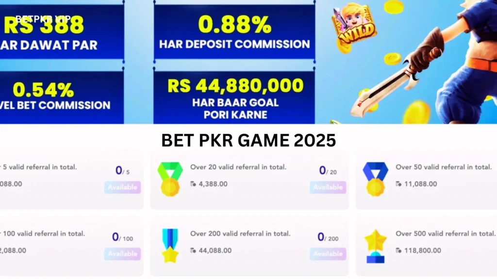 BET PKR VIP BONUS