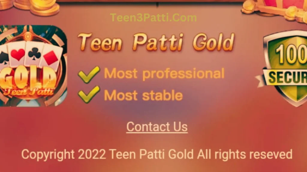 Teen Patti Gold New Game 