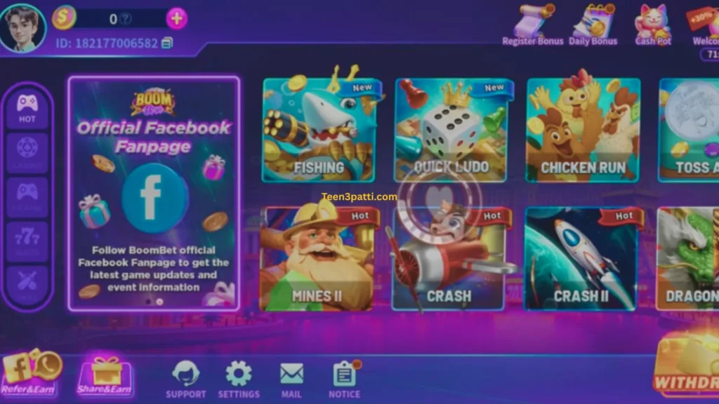 Boom Bet Download AKPK